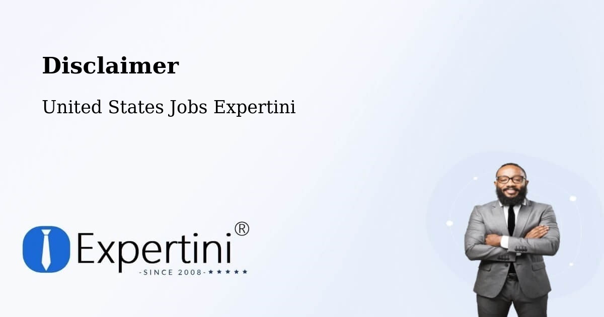 Disclaimer – Bensenville - United States Jobs Expertini